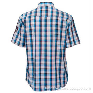 Men Short Sleeve Casual Summer Shirts